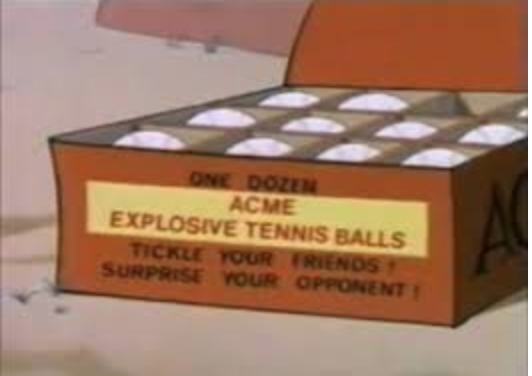 explosive tennis balls